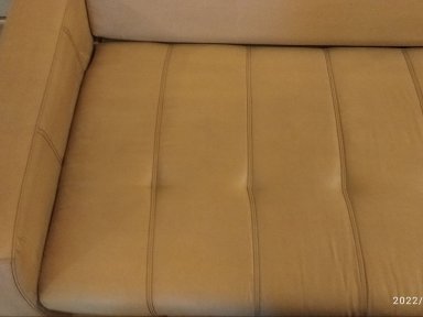 Siedzisko kanapy po praniu